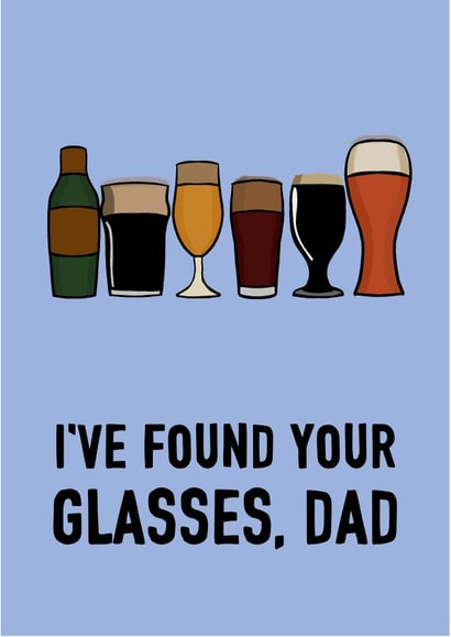 Drinking Glasses for Dad's Birthday created by Pickled Prints