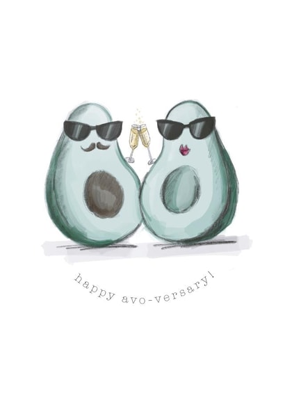 Happy Avo-versary! created by @doublepea_designs