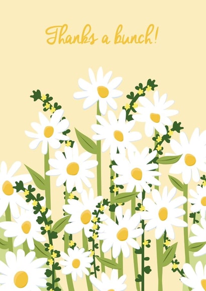 Thank you card created by Nada Anis