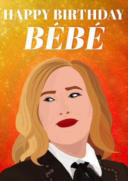 Moira Rose Happy Birthday Bebe created by Anthony Bothwell