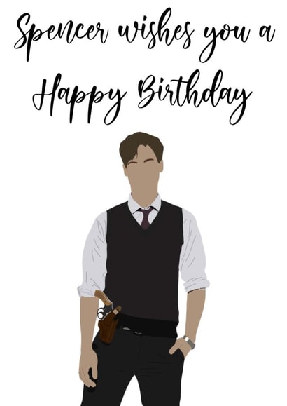 Spencer Wishes You A Happy Birthday created by Louise Brown