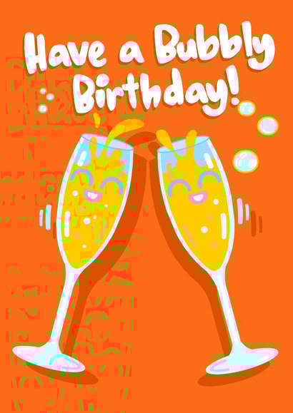Have a Bubbly Birthday! created by Studio Beastly.