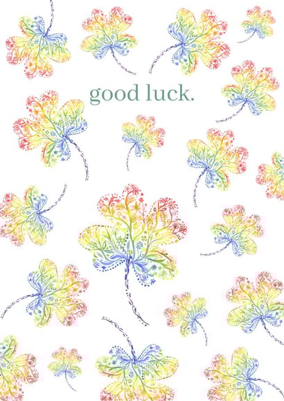 Luck of the 4 leaf clover! created by Jen Winnett
