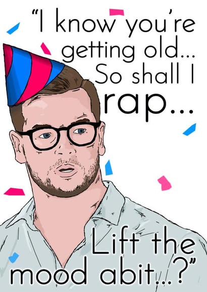 Love Island Birthday Card created by NotNiceThings