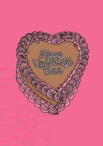 Happy Quarter Life Crisis created by Millennial Burnout