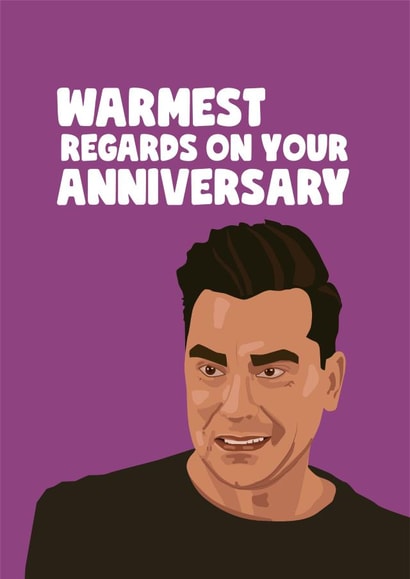 Warmest Regards Anniversary Card created by Sassy Sarah