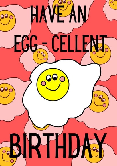 Have An Egg-cellent Birthday created by Pink Pineapple Prints