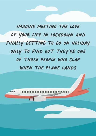 Plane Clapper created by Paper Jungle