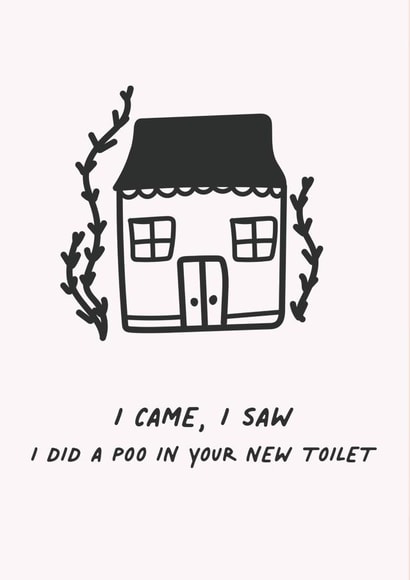 Poo in your toilet created by Paper Jungle