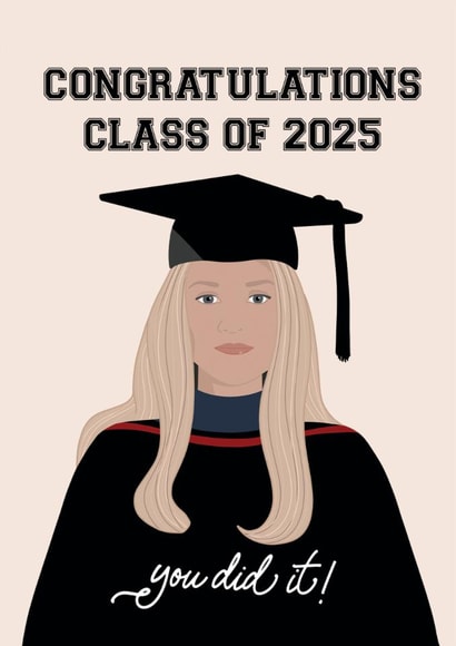 Class of 2025 You Did It created by Paper Jungle