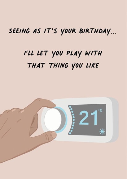 Play with the thermostat created by Paper Jungle