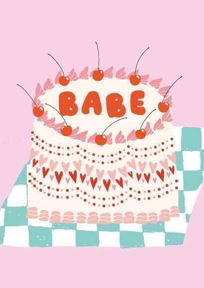 Birthday Babe Cake created by Duchess Plum