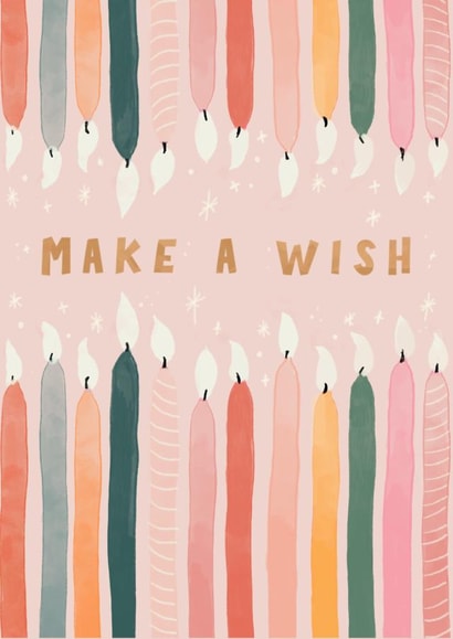 Make A Wish Birthday Card created by Kate Fox