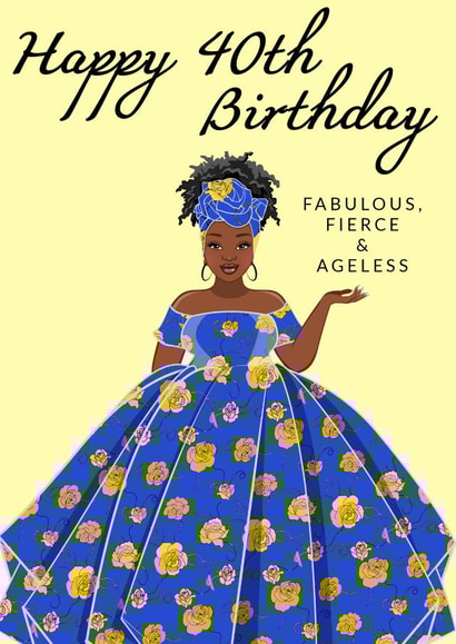 Happy 40th Birthday  created by IBERE APPAREL