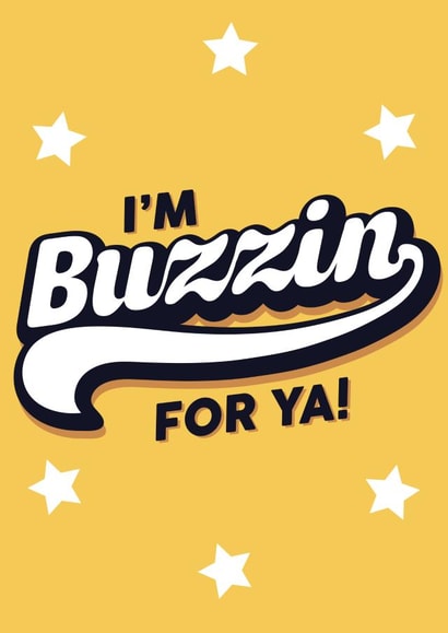 I'm buzzing for ya! Congratulations created by Lindsey Sagar