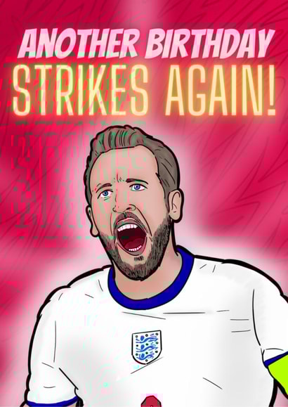 Harry Kane Birthday Card created by Rystar Designs