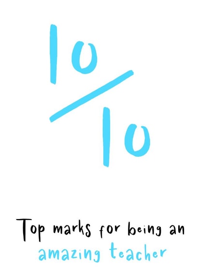 Top marks teacher created by Chris Smith