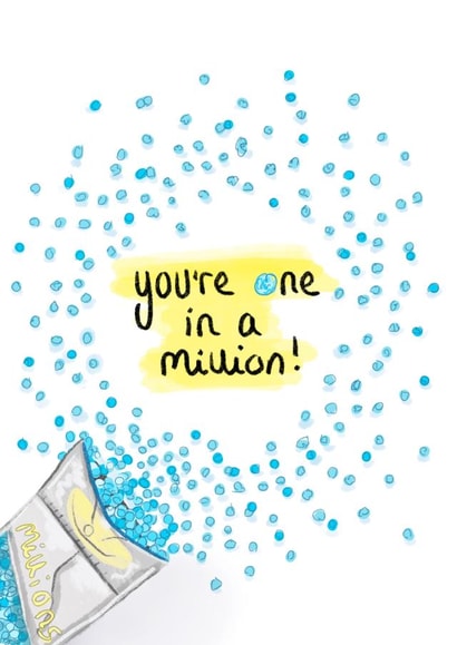 One in a million created by Chloe Rolfe