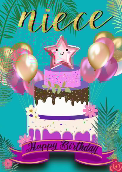 Happy Birthday Niece created by Kerrylovescards
