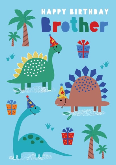 Brother dinosaur Birthday created by Sarah Corcoran