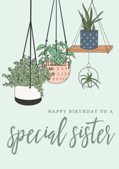 Happy Birthday to a Special Sister created by Creationery
