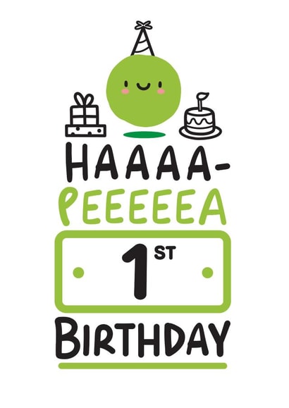 Haaaa-Peeeeea 1st Birthday created by Conor Rawson