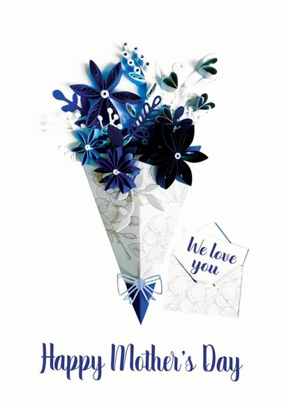 Floral morthers day card created by TillyViktor