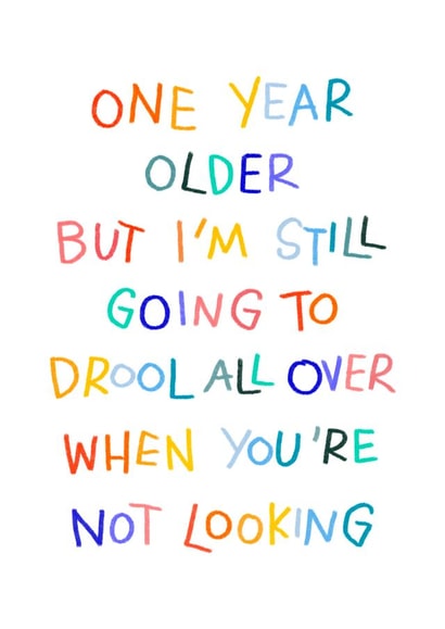 Funny & Colourful Baby Birthday Card created by Leah Chong - Leah Design