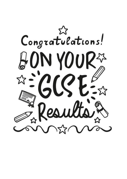 GCSE Congratulations Card created by Jodie Gaul & Co
