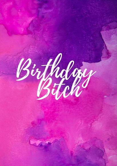 Birthday Bitch created by Roxyism