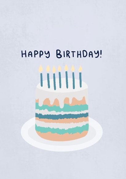 Happy Birthday created by @pepperpeachillustrations