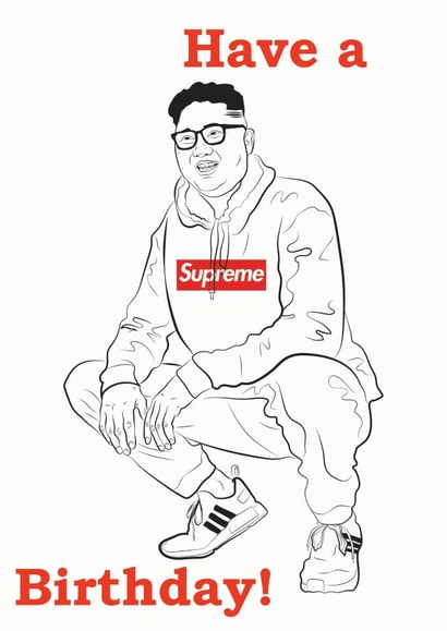 Supreme birthday created by Toska Child 