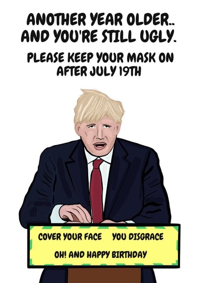 Funny Birthday Card created by artbyarazig