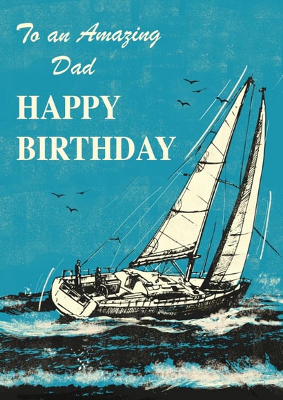 Dad Sailing Card created by Rocket68
