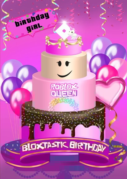 Roblox Pro Gamer BIRTHDAY CARD for Daughter; Niece or Grandaughter created by Kerrylovescards