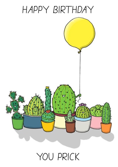 Happy Birthday You Prick created by Capybara Chris