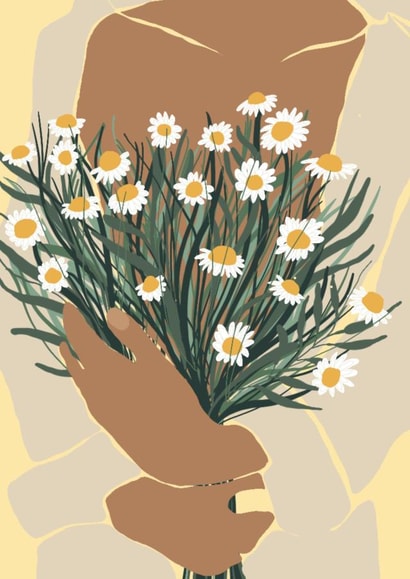 Beautiful Bouquet of Daisies created by Charlotte Weaver