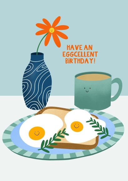 Have An Eggcellent Birthday created by Niamh McCarthy
