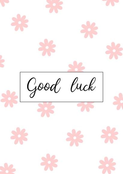 Good Luck created by Amy Cole