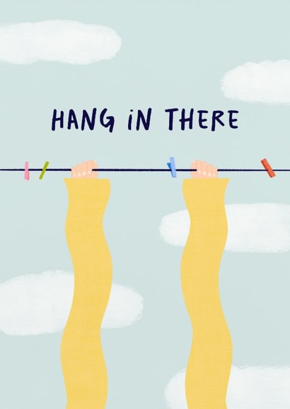 Cute Sympathy Card For Loved One - Cute Motivational Card For Friend created by Stilus 