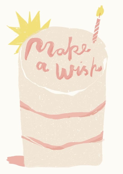 Make A Wish Birthday Cake Card created by Yan Yu Lee