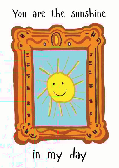 Birthday just because sunshine card created by lalabuds by Rebecca Carr