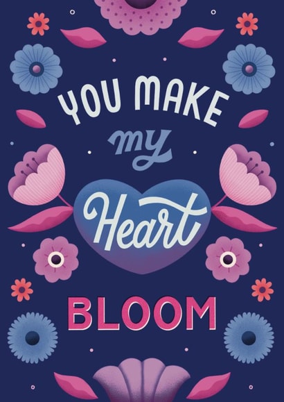 You Make My Heart Bloom created by Sonia Yim