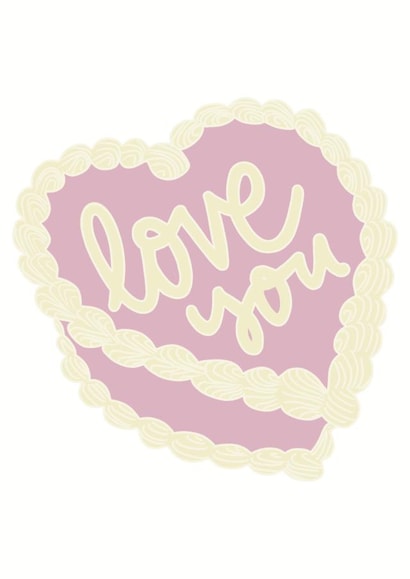 birthday cake card created by Cat Dickinson Graphics