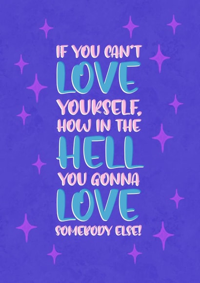 RuPaul, Drag Race Self-Love Card created by Drag Apparel