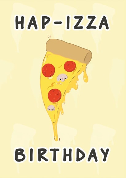 Hap-izza Birthday created by @TheGrafixCat