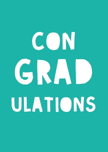 Con-GRAD-ulations created by I Made A Card