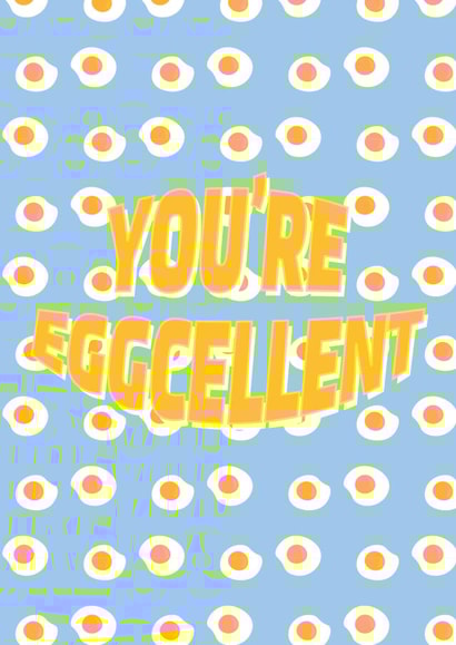 Well Done, You're Eggcellent Card created by Starkey  & Co