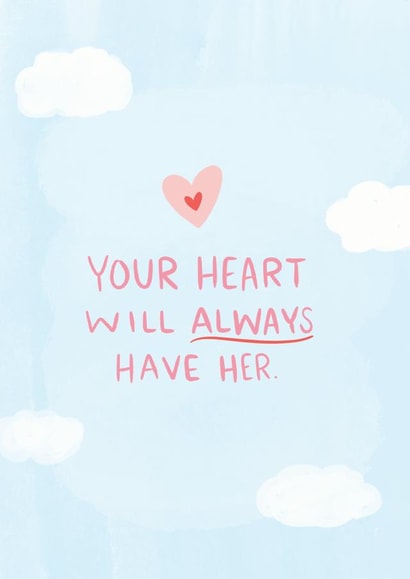 Sympathy Card Loss of Her created by Fox Card Co