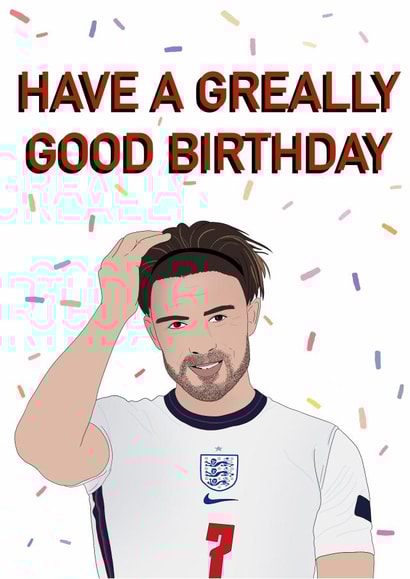 Have a greally good birthday  created by The little northerner 